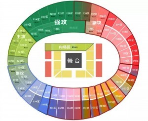 TFBOYS六周年演唱会合体，红橙蓝绿你喜欢哪片海？
