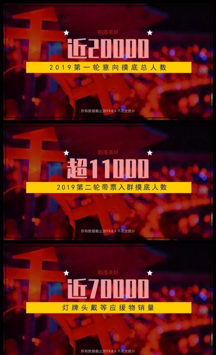 我现场看了TFBOYS灯牌大战,帝国姐姐的战斗力太强了!