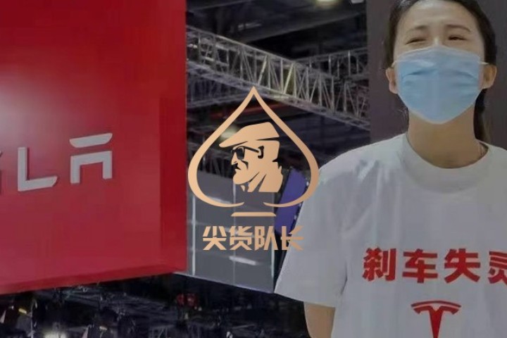 美女车主大闹特斯拉展台，网友：干得漂亮！