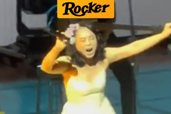 黄绮珊巡演穿裙子被骂凤姐，太离谱！