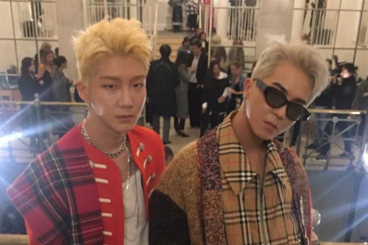 WINNER成员现身巴宝莉伦敦秀场，获VOGUE赞扬