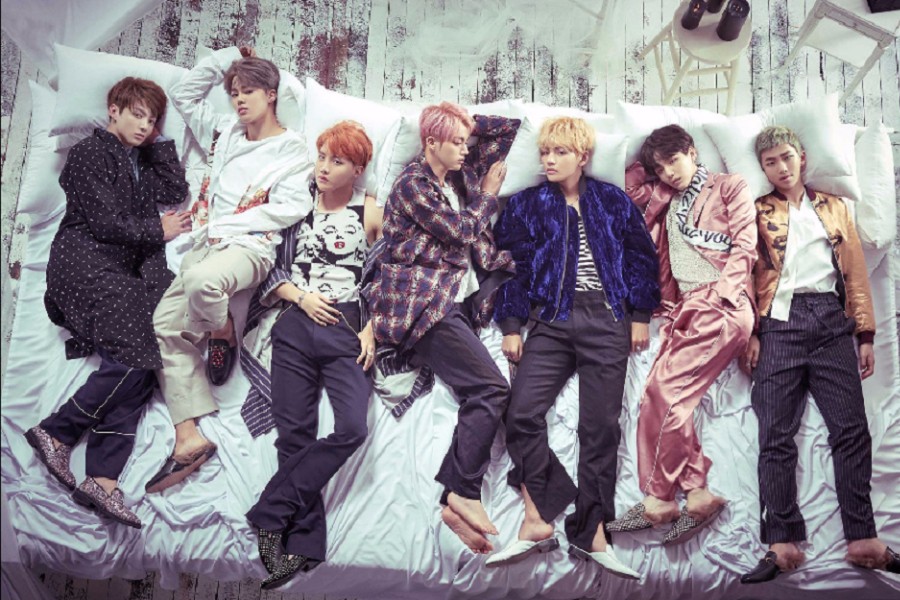 防弹少年团强势回归后，再获《M! countdown》一位！