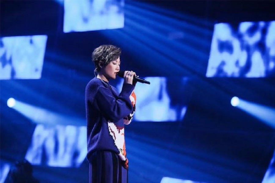 行走的CD，A-Lin《梦想的声音》深情演绎《月牙湾》