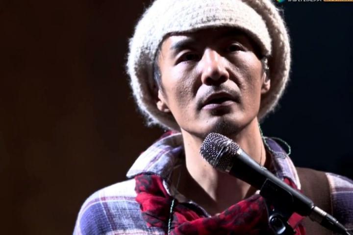朴树携完整乐队亮相《大事发声》，翻唱李叔同的经典泪洒录音棚
